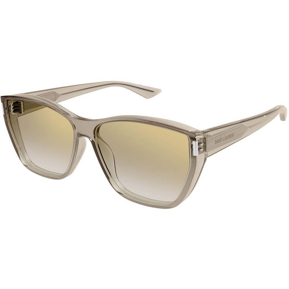 NWT Yves Saint Laurent SL-758-F Yellow 63mm Sunglasses - Picture 1 of 4